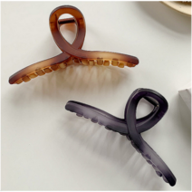 13cm 꼬임 헤어 집게 핀 무광 빅 사이즈 2color