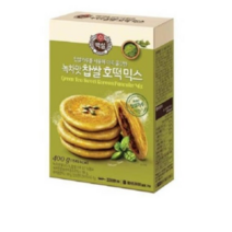 백설 녹차맛 찹쌀호떡믹스 400g, 6개