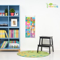 아빠차트 NA11 똑쟁 핑크퐁 도치맘 사이트워드 낱말카드 CD 수납, 단품