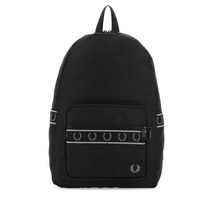 23SS FRED PERRY 블랙 폴리에스테르 백팩 L5255 102