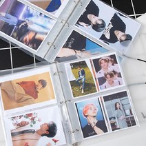 기념일 초음파 셀프 여행 태교 스크랩북 네컷 어린이집 추억 본식 커플 생일 소형 프로포즈 육아앨범, 1-엽서바인더-3인치