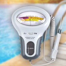 수질 농도 테스터기 CL2 잔류염소 PH 수소이온 농도 측정 검사 테스트 수질 체크, 측정공구 IF_050