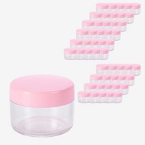 27리빙 화장품용기 크림 공병, 50개, 10g 핑크