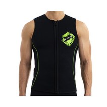 [에스티엠 STM] GRN 민소매 자켓 4mm 남성 집업 조끼, XS