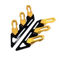2021 엔맥스 NMAX 프론트 쇼바 가드 커버 날개 바이커스, Gold Black - 골드블랙