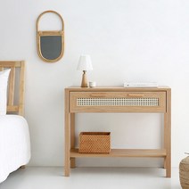 마켓비 BENTAN 콘솔테이블 화장대 수납테이블, 캄포어베니어 0209.6970