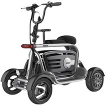 안전한 3발 오토바이 전기 삼륜차 미니 친환경 전기차, 48V 화이트 - 1회 완충 주행거리 50km