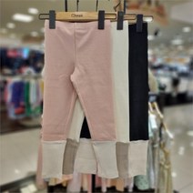 치크(CHEEK) 골지 배색 레깅스 CKTS2292B_NC야탑