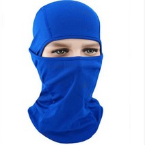 여름 쿨 바라클라바 넥워머 버프 복면 오토바이 자외선차단 얼굴 두건 바라클라바, 도트블루