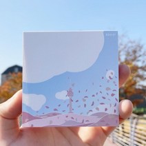 우리일쌍 0.7M 대구여행 굿즈 83타워 벚꽃 축제 메모지 (6356099)