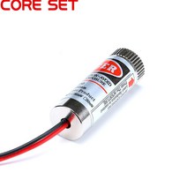 650nm 5mW 레드 포인트/라인/크로스 레이저 모듈 헤드 유리 렌즈 초점 조절 가능 다이오드 산업용 클래스, 01 Point