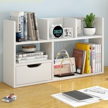 kirahosi 책장 테이블 선반 간이 책상위책꽂이 기숙사 수납대 146호 BDcrqjcl, 사진색A 80cm