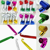 소리나는 아기 장난감 1살 8개월 9개월 2살 돌아기 돌전 10개월 애기, 파티코끼리나팔(6개입)레드앤그린