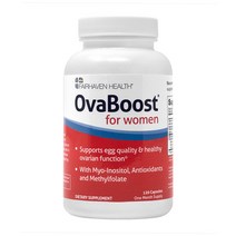 Fairhaven Health 여성을 위한 오바부스트(ovaboost) 120 베지 캡, 140g, 1통