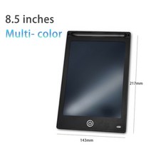 드로잉 패드 액정 타블렛 전자 노트 8.51012 인치 디지털 보드 lcd 화면 어린이 태블릿 어린이 장난감 그림 도구 필기장, 8.5 멀티 컬러