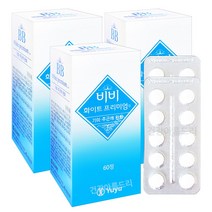 기미 주근깨 완화 유유제약 비비 화이트 프리미엄 60정X3통, 3통, 60정