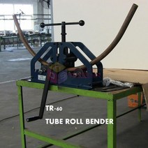 엑셀파이프 알루미늄파이프 파이프밴딩기 헤비 듀티 TR60 원형 튜브 롤러 파이프 롤 벤더 기계 벤딩 38mm, 1개