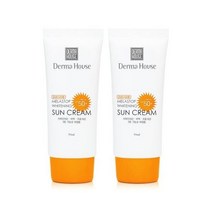 Dermahouse [더마하우스] 미백 썬크림2개/베이스기능 SPF50+PA+++ 3중기능성