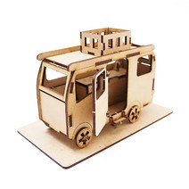 나무캠핑카 캠핑놀거리 자동차 만들기