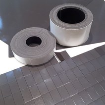 고무 자석판 롤 자석, 고무자석판, 300×300×2T (접착면X) /강력형