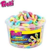 독일 트롤리 젤리 대용량 150개입 13종 Trolli, 트롤리 복숭아링 150개
