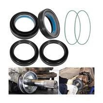 XXXCARXXX Front Axle Vaccum Knuckle Seal with Hub ORing and Dust Seals Kit 6 pcs Fits for 19982004 F