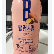 밸런스밀 고구마 50g 6개, 식사대용선식