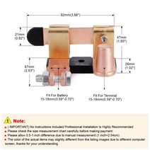 썬루프 250A 아이솔레이터 전원 차단 배터리 분리 스위치 12V 24V 해양 자동차 보트 RV ATV 용 탑 포스트 나이프 블레이드 시리즈, 02 horizontal