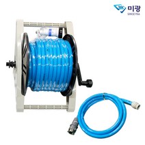 미광 호스릴 2종 20M / 30M 가정용 릴호스 분사건 분사기 세차건 워터건 호스 워터릴 세차 원예 조경 베란다 다용도 부산달동네, 1개