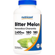 Nutricost 뉴트리코스트 비터 멜론 여주 600mg 180캡슐