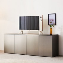 마켓비엔티 NK 메탈 높은 수납 거실장 1600 선반 키큰 TV장 안방 티비 다이, 상세페이지 참조