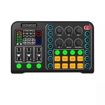 dj 디제잉 믹싱 레코딩 장비 소품 마이크 사운드 카드 풀 홈 파티 음악 재생 혼합 m6 48v 팬텀 전원 녹음 가라오케 팟캐스트 스튜디오 k1 usb 오디오 인터페이스