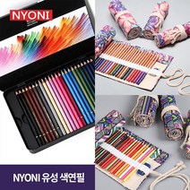 Nyoni 유성 색연필 롤필통파우치 243672120, 롤필통 파우치_모에고양이 72색