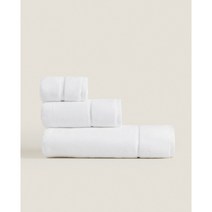 자라홈(ZARAHOME) 코마 얀 타월 48596013250, 화이트_페이스 타월 / 50 x 90