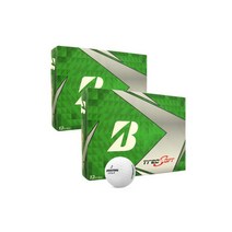 브리지스톤 NEW 트레오 소프트 골프공 2피스 12p, 화이트, 2개