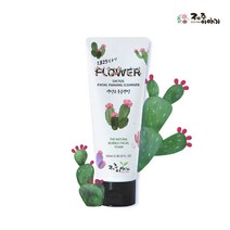 제주이야기 수분 촉촉 플라워 폼 클렌징3종 100ml 택1, 백년초