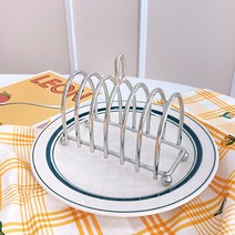 토스트랙 스텐 식빵 꽂이 와플 거치대, 1개