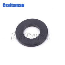 1Pcs Craftsman M5 M6 M8 M10 티타늄 플랫 와셔 DIN912 자전거 오토바이 부품에 대 한 스페이서, 03 Black_06 M6