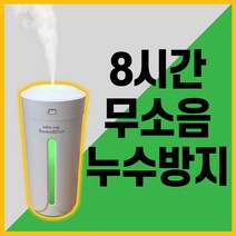 휴레스트 책상가습기 캠핑용 차량 탁상용 독서실 통세척 청소쉬운 미니 휴대용 소형 가습기, 그레이