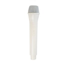 마이크 모형 스튜디오 촬영 소품 fake microphone not real, 화이트