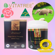 호주 비타트리 양태반 80000mg 180정 고함량 Placenta 양태반 추출물, 1개, 6개월