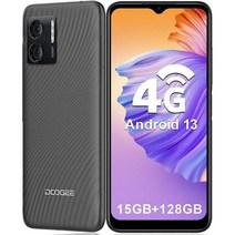 [해외] 언락폰 자급제폰 DOOGEE N50 2023 Unlocked Cell Phone 15GB+128GB Android 13 Smartphone 6.52