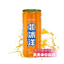 [천천중국식품] 중국수입 북빙양 귤탄산 음료수 330ml