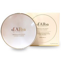 달바 달바 세럼 글로우 픽싱 커버 쿠션 21호 본품 17g, 1개