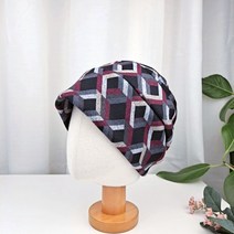 더블 엑스 중년여성 비니 안감 항암 모자 가을 겨울 엄마 할머니 암환자 요양원 6칼라