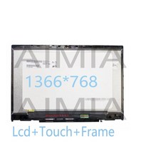 노트북서브모니터 태블릿 포터블 외부 모니터 14 quotLCD 디지타이저 HP Pavilion X360 14-CD CD 시리즈 노트북 터치 스크린 LCD 디스플레이 어셈블리 교체, [04] with frame1366X768