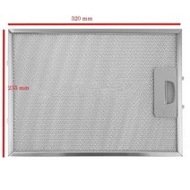 주방후드교체 가스레인지 싱크대 탄소필드 후드 81476048 후드용 필터 320x235 mm 쿠커 후드 오일 필터 추출기 흡인기 그리스 필터 주방 후드 32.0x23.5 cm, 없음