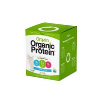 Orgain Organic Protein Powder 46g x 10팩 올게인 오가닉 프로틴 파우더, 바닐라맛