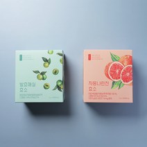 바른명가 발효매실효소 1박스 + 자몽나린진효소 1박스 (2g x 60포), 1개