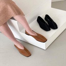 브이와이 VY 여자 플랫슈즈 FW 세무 네모코 단화